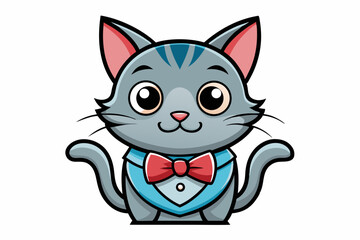 Adorable and colorful cute animal vector illustration perfect for children's books, nursery decor, educational materials, stickers, greeting cards, and cartoon-themed designs. Features charming animal