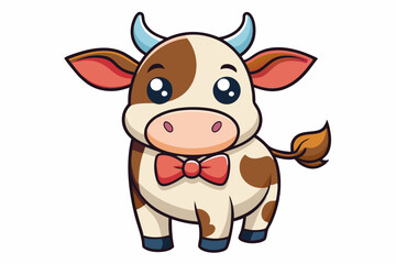 Adorable and colorful cute animal vector illustration perfect for children's books, nursery decor, educational materials, stickers, greeting cards, and cartoon-themed designs. Features charming animal