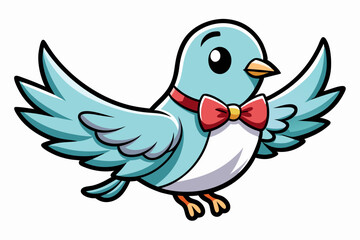 Adorable and colorful cute animal vector illustration perfect for children's books, nursery decor, educational materials, stickers, greeting cards, and cartoon-themed designs. Features charming animal