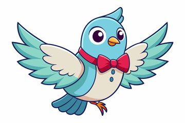 Adorable and colorful cute animal vector illustration perfect for children's books, nursery decor, educational materials, stickers, greeting cards, and cartoon-themed designs. Features charming animal