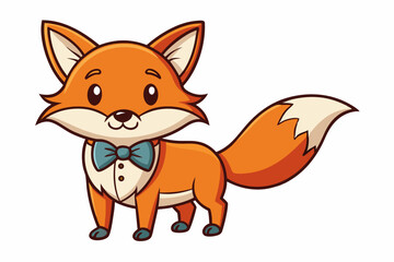 Adorable and colorful cute animal vector illustration perfect for children's books, nursery decor, educational materials, stickers, greeting cards, and cartoon-themed designs. Features charming animal