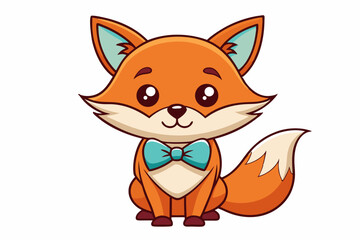 Adorable and colorful cute animal vector illustration perfect for children's books, nursery decor, educational materials, stickers, greeting cards, and cartoon-themed designs. Features charming animal