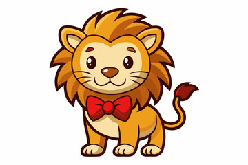 Obraz premium Adorable and colorful cute animal vector illustration perfect for children's books, nursery decor, educational materials, stickers, greeting cards, and cartoon-themed designs. Features charming animal