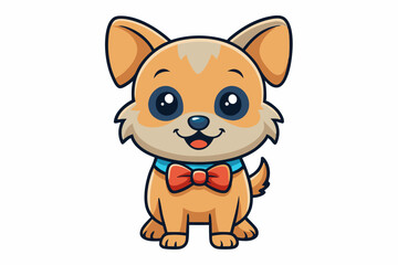 Adorable and colorful cute animal vector illustration perfect for children's books, nursery decor, educational materials, stickers, greeting cards, and cartoon-themed designs. Features charming animal