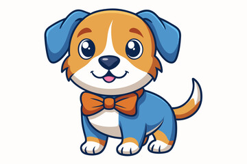 Adorable and colorful cute animal vector illustration perfect for children's books, nursery decor, educational materials, stickers, greeting cards, and cartoon-themed designs. Features charming animal