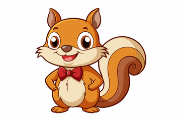 Adorable and colorful cute animal vector illustration perfect for children's books, nursery decor, educational materials, stickers, greeting cards, and cartoon-themed designs. Features charming animal