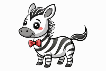 Adorable and colorful cute animal vector illustration perfect for children's books, nursery decor, educational materials, stickers, greeting cards, and cartoon-themed designs. Features charming animal