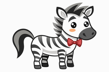 Adorable and colorful cute animal vector illustration perfect for children's books, nursery decor, educational materials, stickers, greeting cards, and cartoon-themed designs. Features charming animal