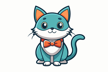 Adorable and charming cute animal vector illustration perfect for children’s designs, nursery decor, storybooks, educational materials, kids' clothing, and digital content. This high-quality, cartoon-
