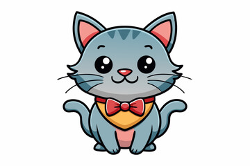 Obraz premium Adorable and charming cute animal vector illustration perfect for children’s designs, nursery decor, storybooks, educational materials, kids' clothing, and digital content. This high-quality, cartoon-