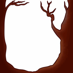 2D Vector Pack for an illustration of a serene outdoor location in Autumn
