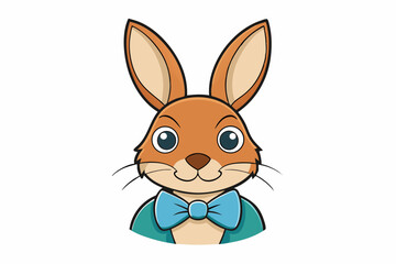 Adorable and charming cute animal vector illustration perfect for children’s designs, nursery decor, storybooks, educational materials, kids' clothing, and digital content. This high-quality, cartoon-