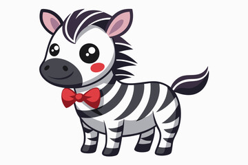 Adorable and colorful cute animal vector illustration perfect for children's books, nursery decor, educational materials, stickers, greeting cards, and cartoon-themed designs. Features charming animal