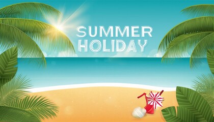 summer holiday background