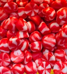 Candy. Poor diet. Foods that are not very nutritious and healthy. Sweets