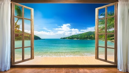 tropical beach in thailand