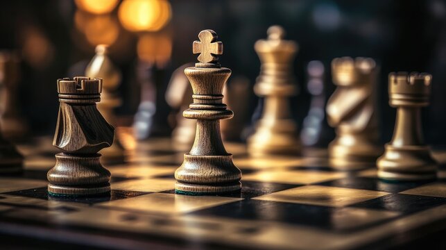 A chessboard where one side starts with queens and knights, the other with only pawns, yet the game is called "fair."