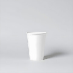 Transparent  plastic cup mockup and perfect for branding mockups