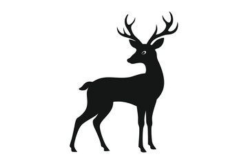 a--dear-silhuette--vector-art-illustriton-white-ba.eps