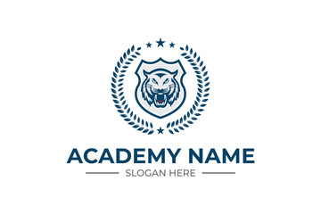 education logo. university and college school. learning logo	