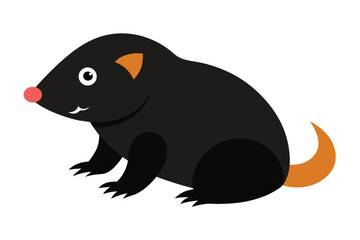 a-mole-vector-art-illustriton-white-baground.eps