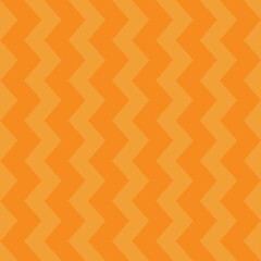 Orange Zigzag chevron pattern, stripe pattern, small corners at variable angles between two parallel lines jagged and fairly regular, a decorative pattern used in fabrics, floors and paneled wood.