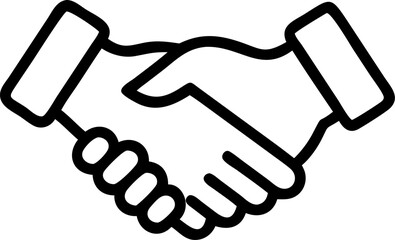 handshake vector illustration