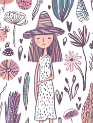 girl with umbrella