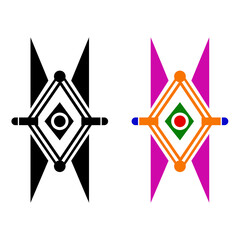 Modern Symbol Icon Logo Design, Minimalist Vector Art Illustrations