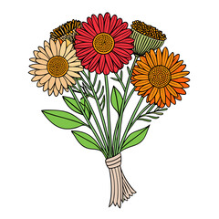  Gorgeous Blanket Flower Bouquet Design