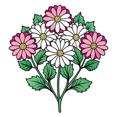  Beautiful Cineraria Flower Bouquet for Artistic Projects