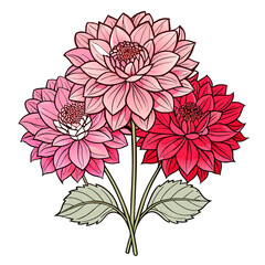  Stylish Dahlia Bouquet Floral Design