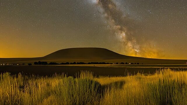 Milky Way over Steens Mountain, Oregon's Majestic Night Sky
