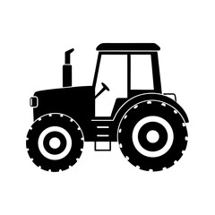 Tractor Silhouette vector illustration