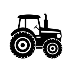 Tractor Silhouette vector illustration