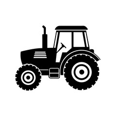 Tractor Silhouette vector illustration