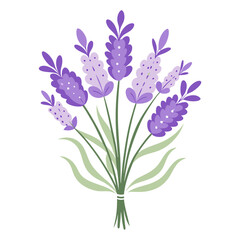  Charming Lavender Mist Bouquet Floral Art