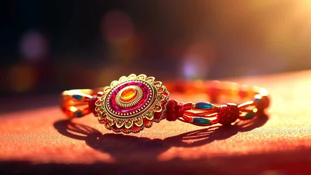 Raksha Bandhan video: rakhi amulet, Hindu celebration, sacred protection, saluno observance, silono tradition, rakri ceremony spiritual thread August full moon, bhai tika connection, sibling festival.