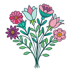  Beautiful Meadow Charm Bouquet Flower Design