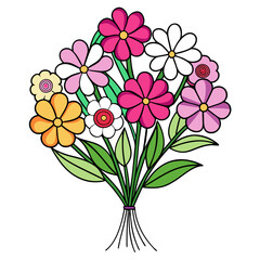  Charming Multi-Floret Bouquet Flowers