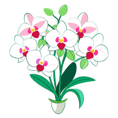  Elegant Orchid Oasis Floral Bouquet Design