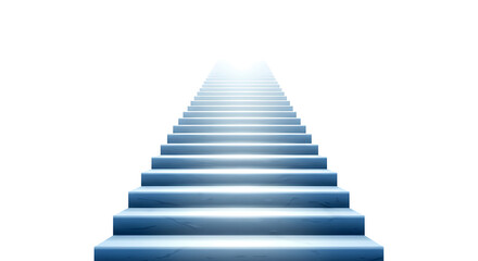 ethereal stone steps leading into the mysterious unknown