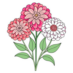  Exquisite Zinnia Bouquet Floral Design