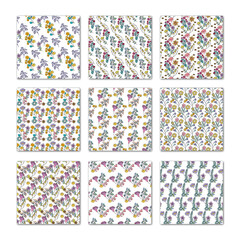 Floral Patterns for Decorative Designs