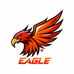 vector illustration of a rooster