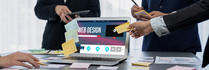 Website design software provide brisk template for online retail business and e-commerce