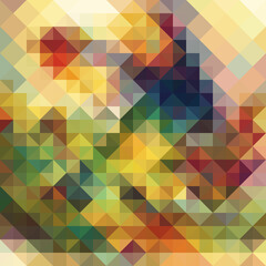 Colorful polygonal abstract background. Low poly effect. Polygon backdrop.