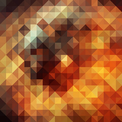 Colorful polygonal abstract background. Low poly effect. Polygon backdrop.