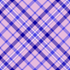 Table cloth pattern check tartan, color background plaid texture. Occupation fabric seamless textile vector in indigo and light colors.