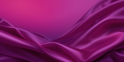 Obraz premium Abstract Draped Purple Silk Fabric